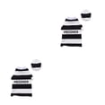 thumbnail image 3 of Advancent Disfraz de prisionero para mascotas con sombrero Patrón de rayas de Halloween Uniforme Perro resistente al desgaste Ropa de manga corta a rayas S 2piezas Advancent CBP544394, 3 of 5