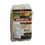 Low Carb Hamburger Buns, Great Low Carb Bread Company, 4 Buns, 16 oz. 2 Pack