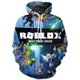 thumbnail image 1 of ROBLOX-suéter con capucha con estampado Digital para hombre, suéter de moda, Tops de tendencia para pareja, High Street, Invierno, 1 of 4