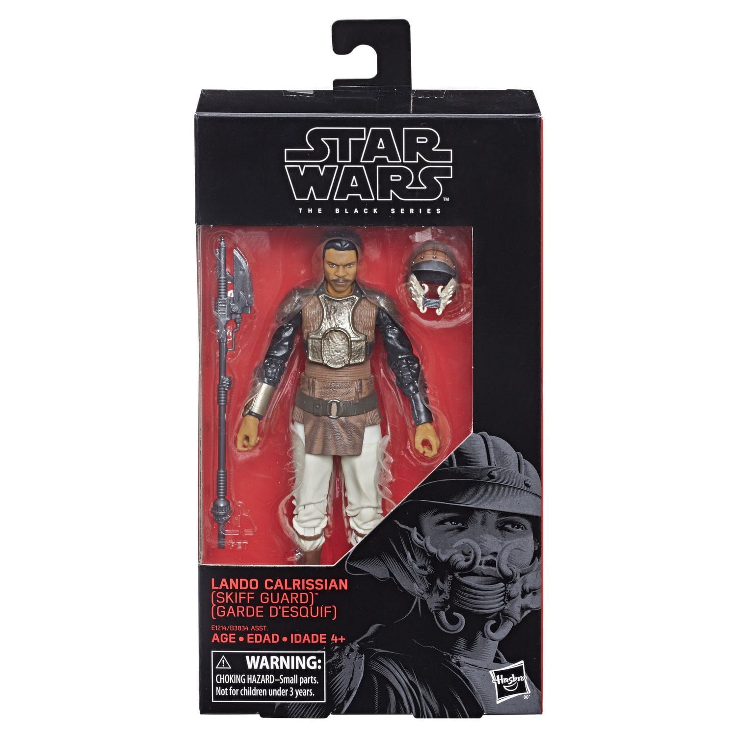 Star Wars The Black Series 6-inch Lando Calrissian (Skiff Guard Disguise) figure