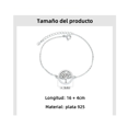 thumbnail image 2 of Pulsera De Árbol De La Vida Xtellar Plata 925 Zirconia Dije P/ Mujer, 2 of 4