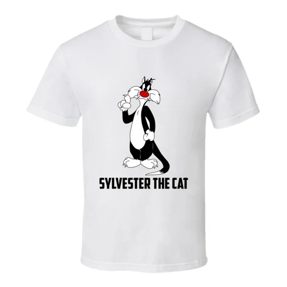 Sylvester The Cat Cartoon Character Cool Fan T Shirt