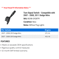 thumbnail image 2 of Turn Signal Switch - Compatible with 2007 - 2008, 2011 Dodge Nitro, 2 of 2