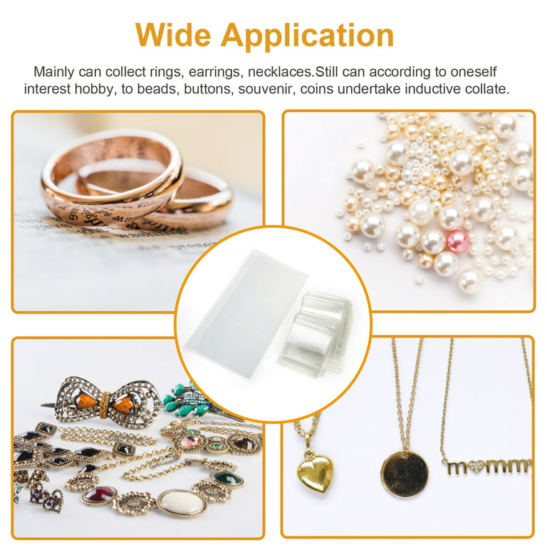 MINGRI Jewelry Storage Bags with Large Organizer Bag,PVC Small