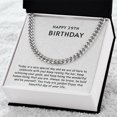 thumbnail image 5 of Cuban Link Chain - Happy 29th Birthday, 5 of 10