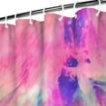 thumbnail image 3 of Colorful Tie Dye Pattern Shower Curtain 72"x84" ,Bathroom Decorative Shower Curtains Set with 12 Hooks,Modern Waterproof Washable Shower Curtain, 3 of 6