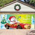 thumbnail image 3 of SIfdSeng Get it Fast Garage Door Banner Background Merry Garage Door Banner Cover Large Background for Outdoor Christma, 3 of 4