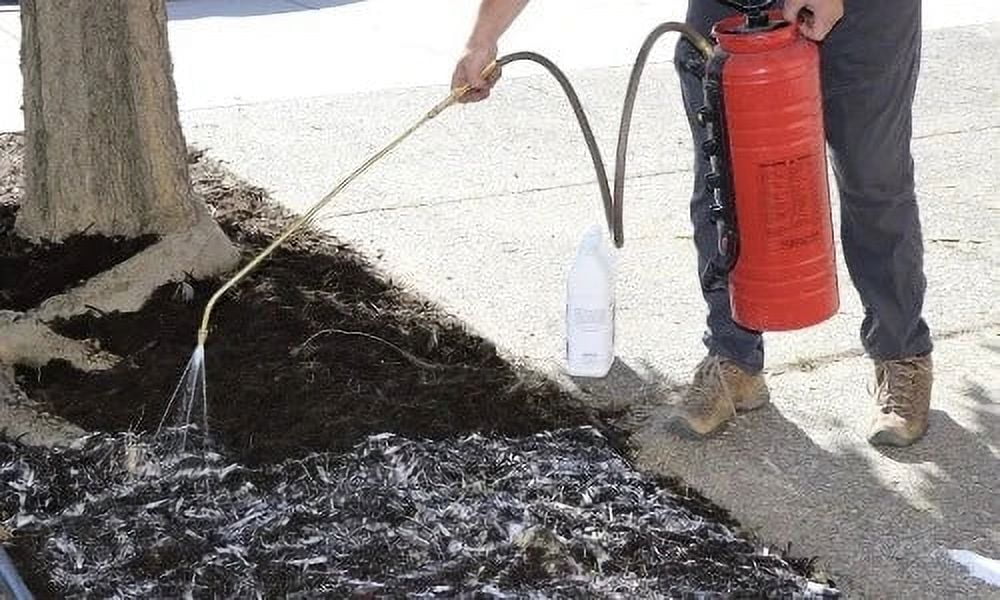 True Value Green Thumb Clear Mulch Bonding Agent, 1 Gallon with Long-lasting