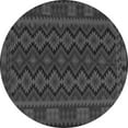 thumbnail image 1 of Ahgly Company Indoor Round Southwestern Gray Country Area Rugs, 8' Round, 1 of 1