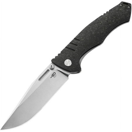 Bestech Knives BT2301B Keen II 4.2 Stainless Blade Black Handle Folding Knife
