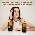 thumbnail image 3 of Majestic Pure Biotin Shampoo and Conditioner Set - Hydrating, Nourishing & Supporting Healthy Hair, Sulfate Free, for Men & Women - 16 fl oz Each, 3 of 7
