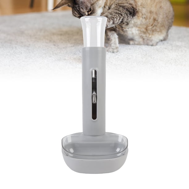 Plastic Automático Alimentamiento Automático Liftle Hervible Coltar Sin Hojas De Agua Alimentador De Alimentos Para Perros, Gatos, Mamíferos Pequeños
