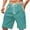Light Blue, variant on Maean Men's Shorts 7 Inch Casual Drawstring Elastic Waist Summer Beach Vacation Shorts with Pockets