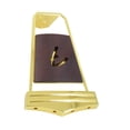 thumbnail image 2 of BELOVING Guitar Tailpiece Bridge Easy to Install for Jazz Guitar DIY Repairs 4 String Gold, 2 of 10