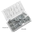 thumbnail image 3 of ARCADORA Ensemble Assorti de 200 Pcs de Ressorts Ressort de Tension et de Compression Ressort en Zinc Acier Diverses Tailles Réparation Automobile, 3 of 4