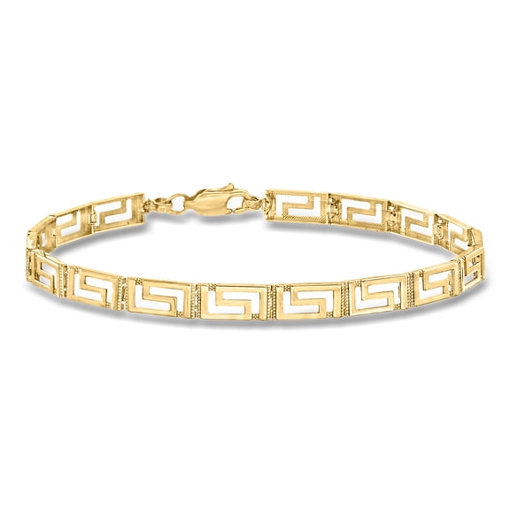 Ross-Simons 14kt Yellow Gold Greek Key Bracelet, Women's, Adult