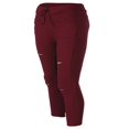 thumbnail image 2 of Women Ripped Jeans Skinny Pencil Pants Stretch Trousers, 2 of 6