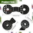 thumbnail image 3 of Preplabs Sunshade Cloth Clip Plastic Net Fasteners, Weatherproof Garden Clamps for Bird Proofing, Circular Mesh Holders for Courtyard Covers, 3 of 9