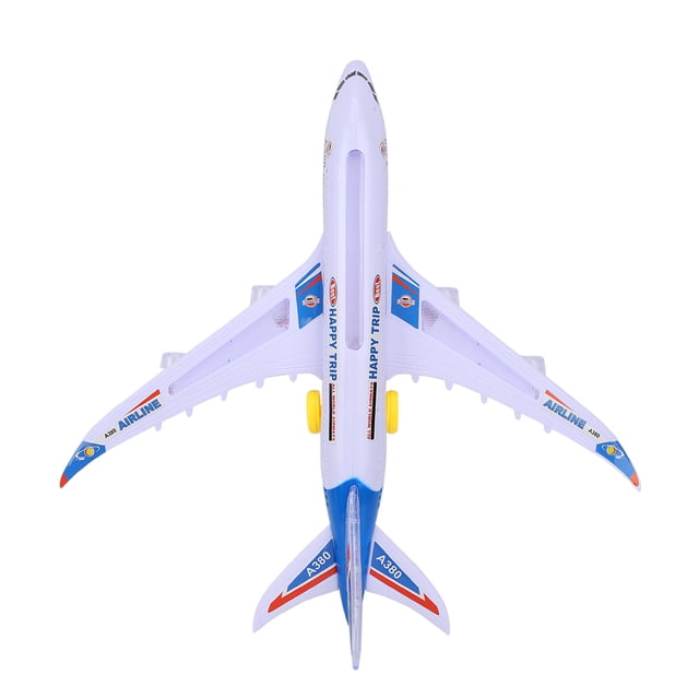 Avión A380 Avión Modelo De Avión Eléctrico De 43 Cm De Largo Con Sonido Y Luz Juguetes Para Niños