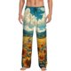thumbnail image 1 of Balery Field Style Bicycle Young Sunflower Pantalones de pijama para hombre, pijama ultraligero, pantalón de descanso-X-Large, 1 of 6