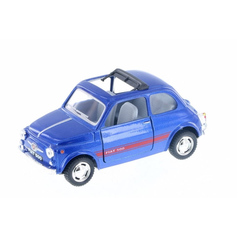 FIAT 500 ミニカー 12台セット Fiat 500 w/ Sunrroof Diecast Car Package - Box of 12 1/24 Scale
