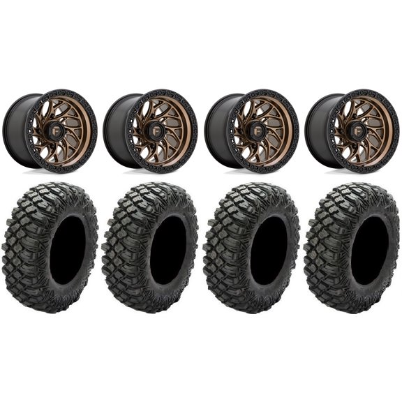 Fuel Runner 15" Wheels Br 32" Crawler XG Tires Kawasaki Teryx Mule