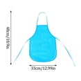 thumbnail image 6 of Disposable Non-Woven Kids Apron for Painting and Art,Kindergarten Craft Bibs,Catering and BBQ Aprons for Children, 6 of 6