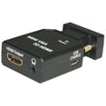 thumbnail image 1 of Superb Choice (VGA Male to HDMI Female) 1080P VGA to HDMI Converter Adapter Box Audio Port VGA Extension Cable Mini USB Power Cable 3.5mm Audio Cable Included, 1 of 1