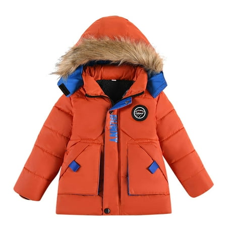 

Bidobibo Baby Toddler Boys Girls Winter Warm Coats Hooded Windproof Jacket Snowsuit Outerwear Hoodies