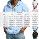 thumbnail image 2 of Ceisia Men's Relaxed Fit Short Sleeve Hooded T-Shirt with Drawstring and Side Pockets Sky Blue M Gifts, 2 of 8