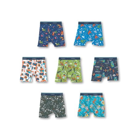 Hanes Days of the Week Boxer Briefs, 7 + 1 Bonus Pack (Toddler Boys)