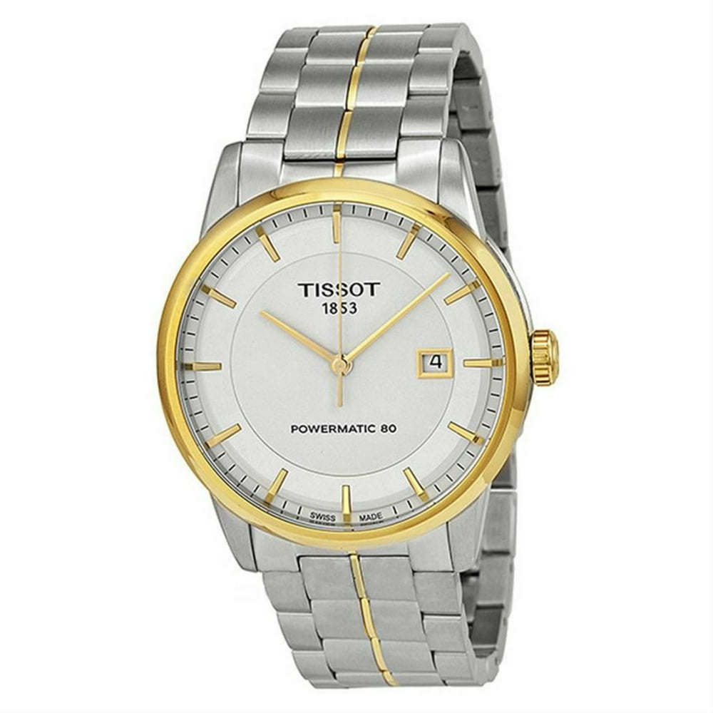 Tissot Tissot Powermatic 80 Ivory Dial Stainless Steel Mens Watch