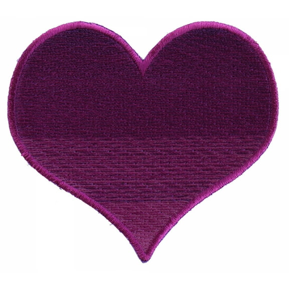 Pink Heart Iron on Patch