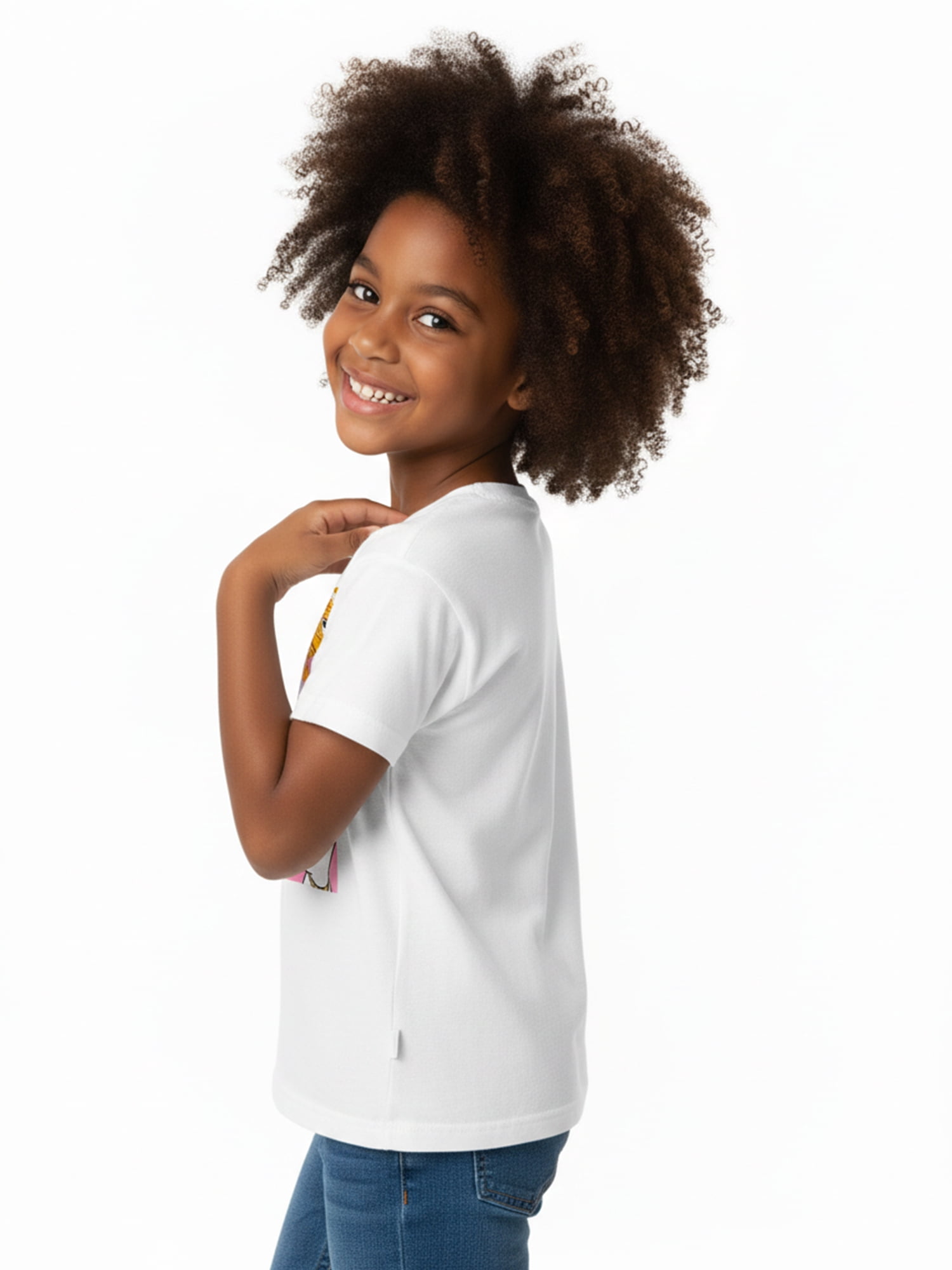 Disney Cats Girls Short Sleeve Graphic T-Shirt, Sizes 4-16