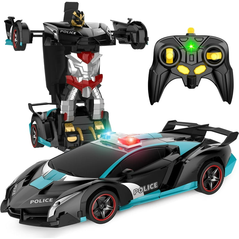 Transforming robot cheap rc car