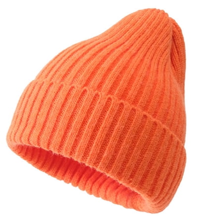 Kelon Adult Knitted Beanie Soft Stretchy Winter Cap Windproof Warm Headwear for Autumn Outdoor Daily Wear One Size Bomber Hats