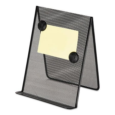 Adjustable In Line Document Holder - Metal Mesh Document Holder, 9 x 8 5/8 x 11 3/8, Free Standing, Black