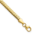 thumbnail image 3 of 14K Solid Yellow Gold Link Chain Bracelet, 3 of 5