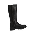 thumbnail image 2 of Dream Apparel Women's Motorcycle Riding Boots Knee High Boots Biker Boots Lace Up, 2 of 6