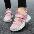 thumbnail image 7 of eczipvz Girls Running Sneakers Lightweight Breathable Leather Athletic Girls Shoes (Pink,12), 7 of 7