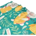 thumbnail image 3 of FREEAMG Easter Bunnie Eggs Shower Curtain - 72x72 Inch Waterproof Fabric Shower Curtains with 12 Hooks - Modern Home Bathroom Hotel Spa Decorations, 3 of 5