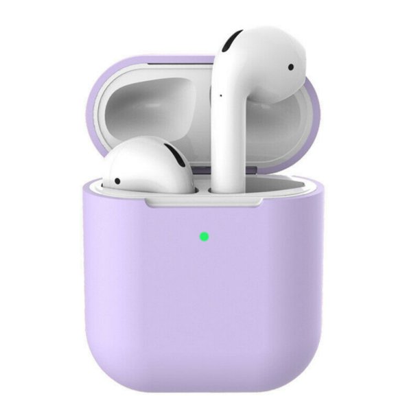 Popvcly Milk Tea Color Soft Silicone Earphone Case For Airpods Silicone Earphone Earpiece Case Protective Cover For 2nd Generation Airpods Walmart Com Walmart Com