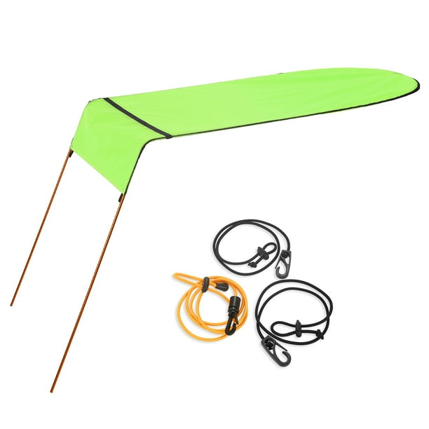 Marquesina Kayak Boat Canoe Sun Shade Canopy para una sola persona Tomshoo Marquesina