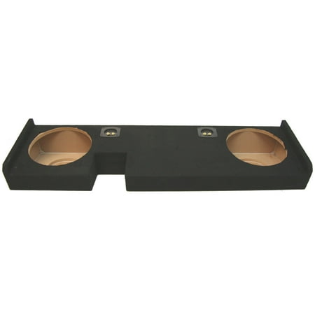Ext Cab Subwoofer Box - 09 10 11 12 13 14 Ford F150 Ext Cab Custom Dual 12