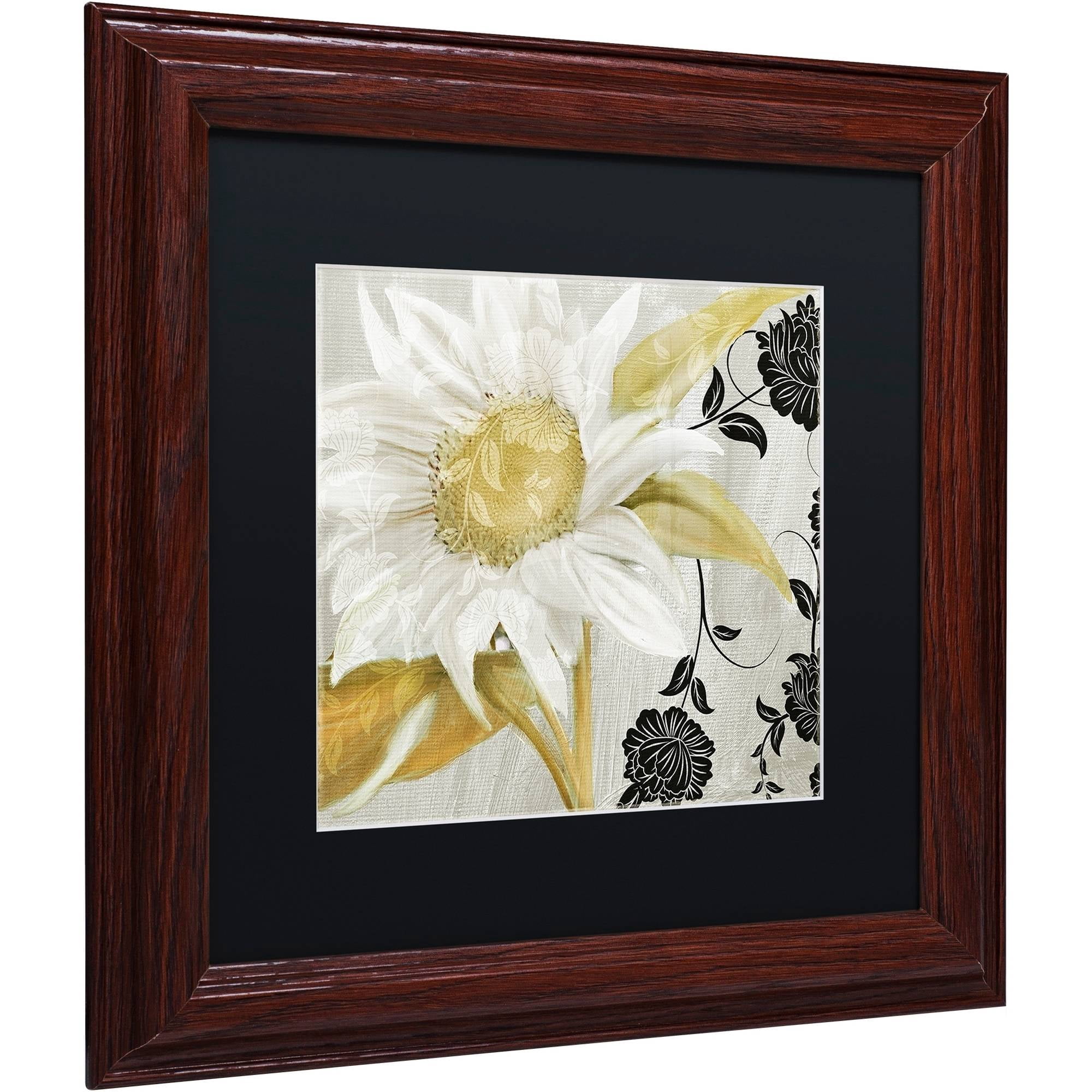 Trademark Fine Art "Sunroom I" Canvas Art by Color Bakery Black Matte, Wood Frame