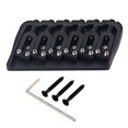 thumbnail image 3 of 2 Juegos De De Puente De Guitarra Dura Fija Para Guitarra Eléctrica Negro Sunnimix Puente fijo de 6 cuerdas, 3 of 8