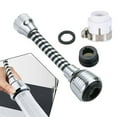 thumbnail image 1 of Luckyn 360° Flexible Faucet Extender Bendable Kitchen Sink Tap Spray Head Attachment, 1 of 10
