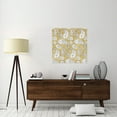 thumbnail image 2 of Global Gallery's 'Color my World Paisley Pattern Gold' by Daphne Brissonnet Stretched Canvas Wall Art, 2 of 4