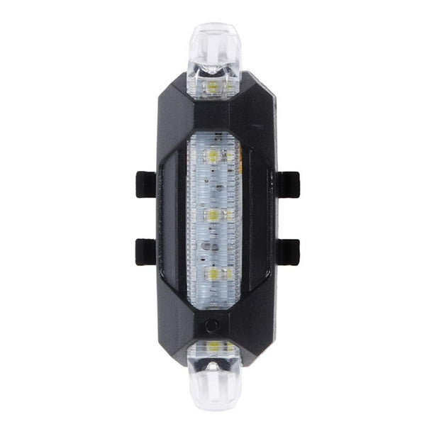 Luz Trasera Ultrabrilnte DYNWAVEMX Impermeable Recargable Por USB Luz de Seguridad LED blanco