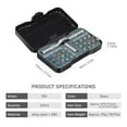 thumbnail image 2 of ATuMan RS1 24-In-1 Multipurpose Ratchet Set Screwdriver Ratchet Wrench Screwdriver Bits Set Magnetic Bits DIY Household Repair Tools Set, 2 of 8